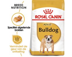 Royal Canin Bulldog Adult - Hondenvoer - 12kg - Voor de volwassen Bulldog