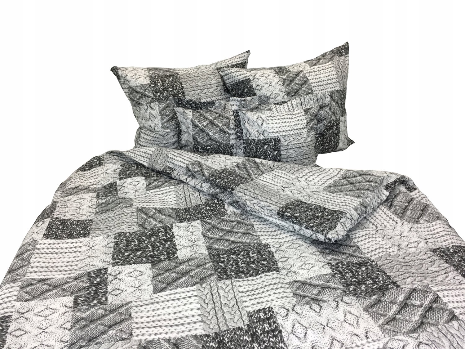 D'Lux Katoenen Dekbedovertrek Set 160x200 cm - Nederlands Product