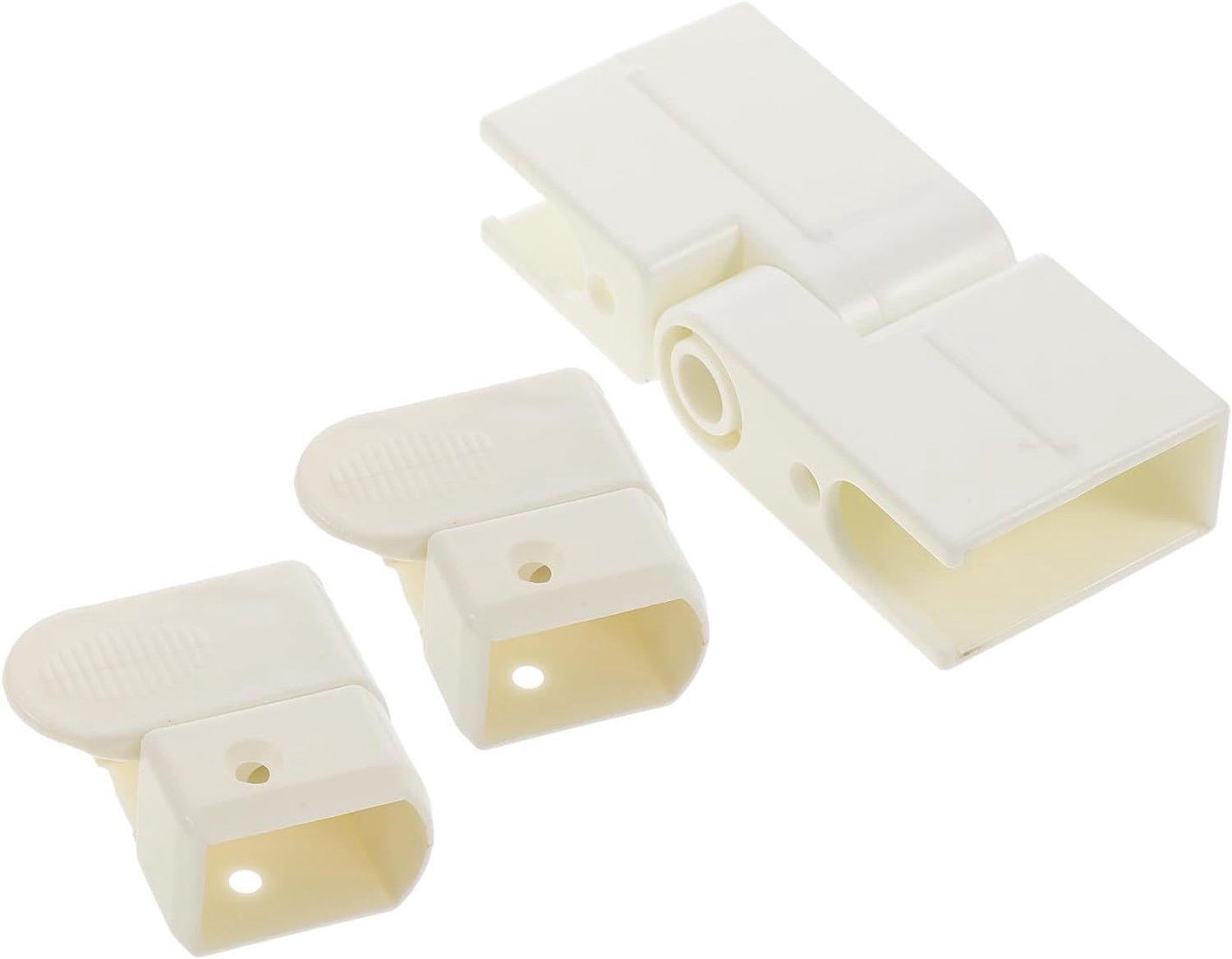Plastic Hoekverbinder met Poortscharnier Draaipunten Stevig Veilig voor Peuterspeelplaatsen Binnenhekjes Eenvoudig Monteren Slipvast