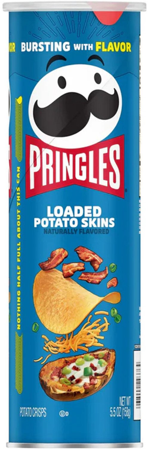 Pringles Loaded Potato Skins - Chips - Uitdeeldoos - 14 x 158 g