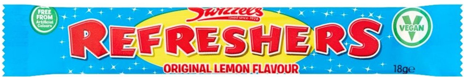 Swizzels Matlow Refreshers Chew Bar Original - Engels zacht snoep - 60 x 18 g