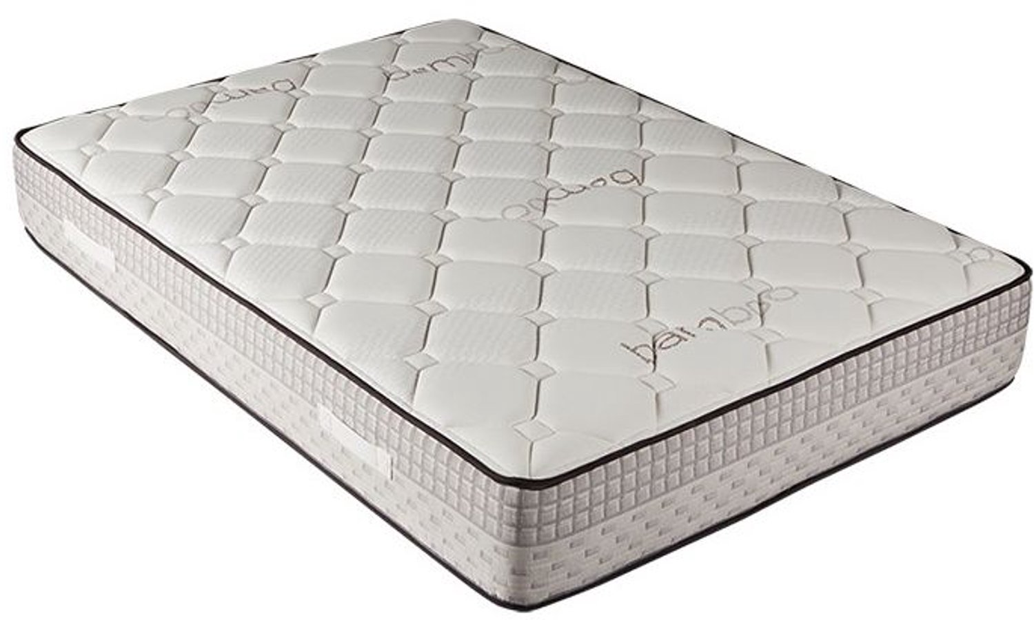 Matrice Matras Visco Bamboo 90x200 Hoogte 24 cm +/-2 Wit