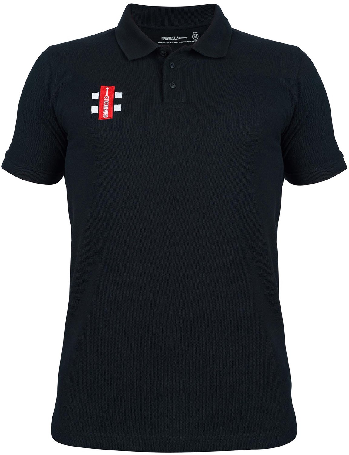 Gray-Nicolls polo shirt speelgoed - Velocity S/S zwart large cricket.