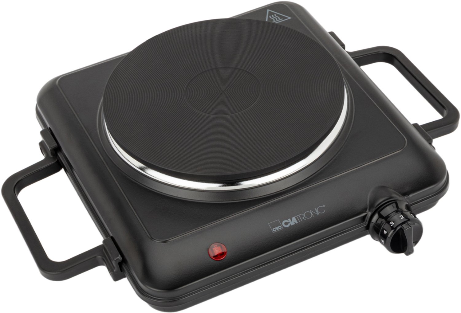 Clatronic EKP 3582 - Enkele Elektrische Kookplaat - Zwart