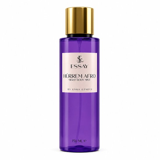 Essay Hürrem Afro Night by Esra Ezmeci - Body Mist voor Vrouwen - Fruitig Bloemig & Houtachtig - 150 ml
