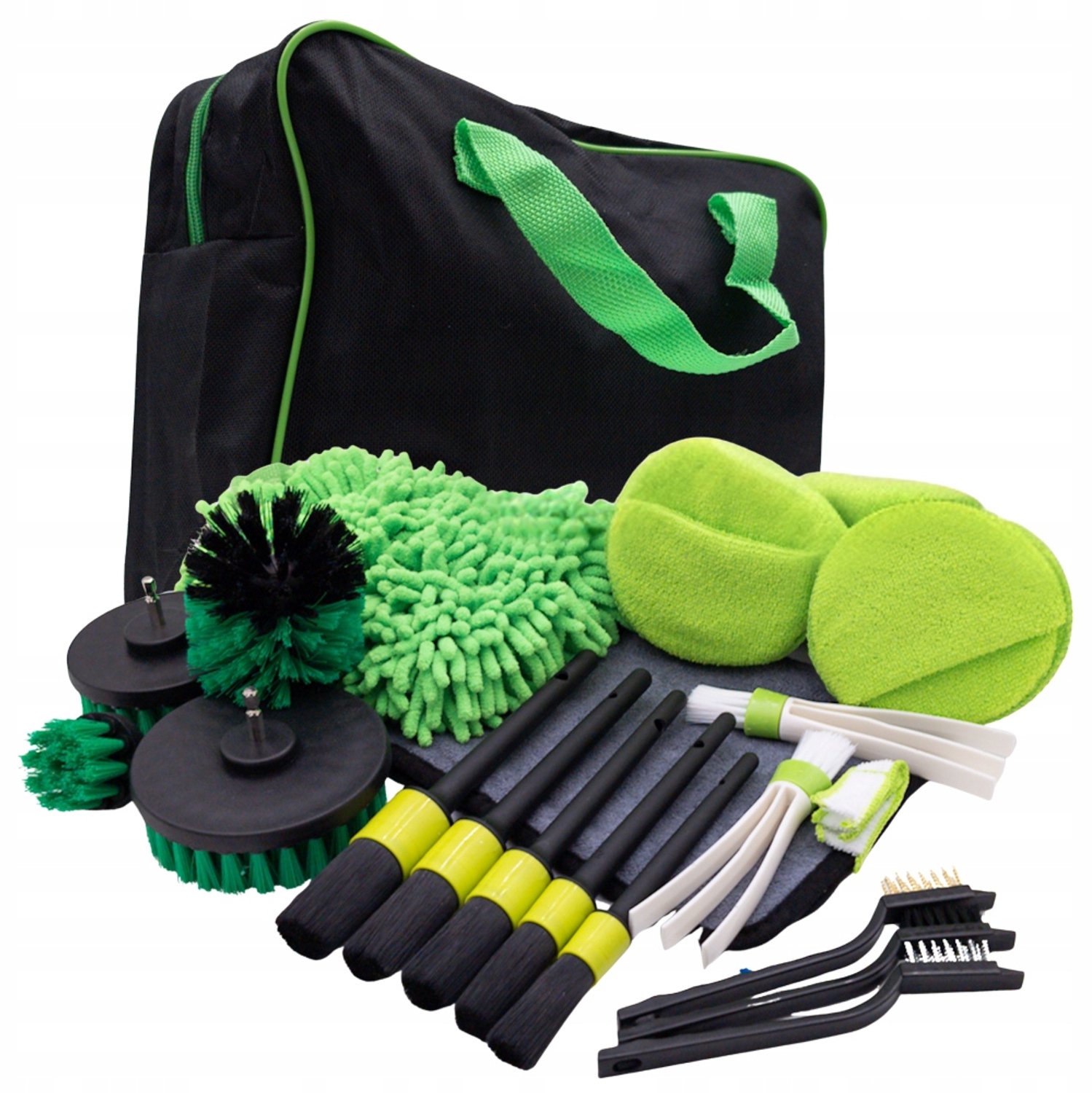 Uitgebreide Autodetailing Set - 19 Delig