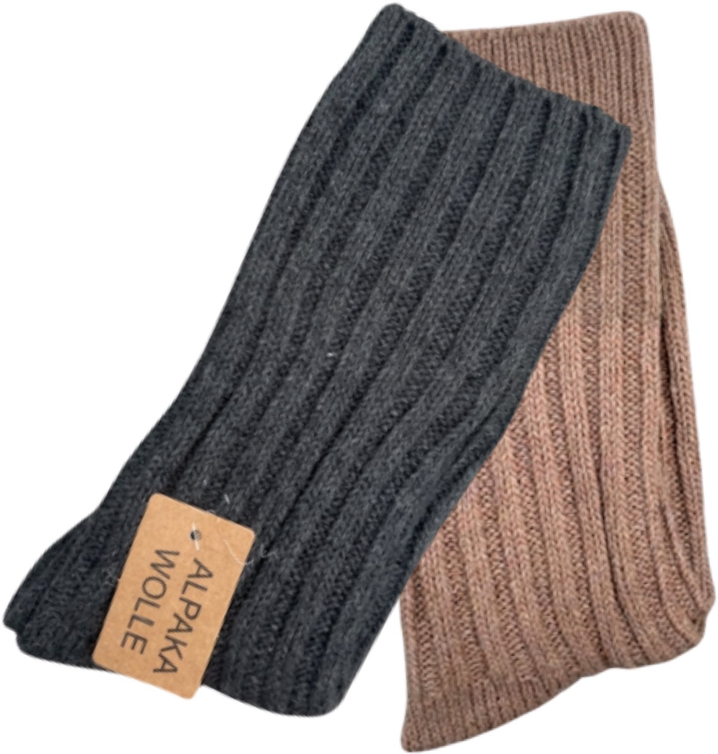 green-goose® Alpaca Dames Thermosokken | 2 Paar | Maat 35-39 | Rood, Zwart | 95% Alpaca Wol | Heerlijk Warm en Rekbaar | Duurzaam Kerstcadeau