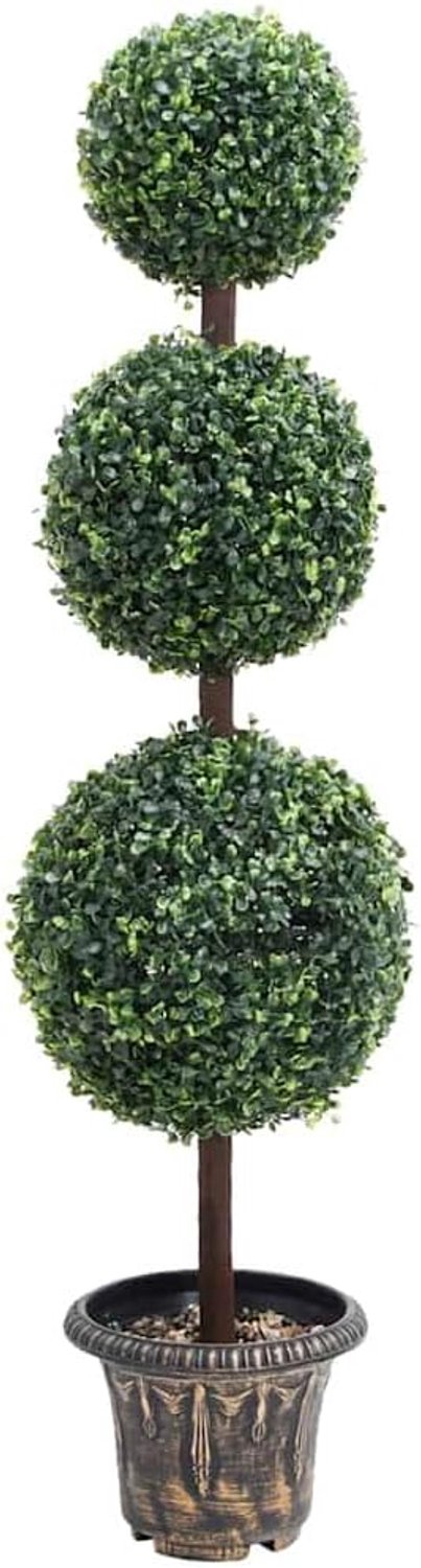 Kunstplant bolvorm 118 cm groen