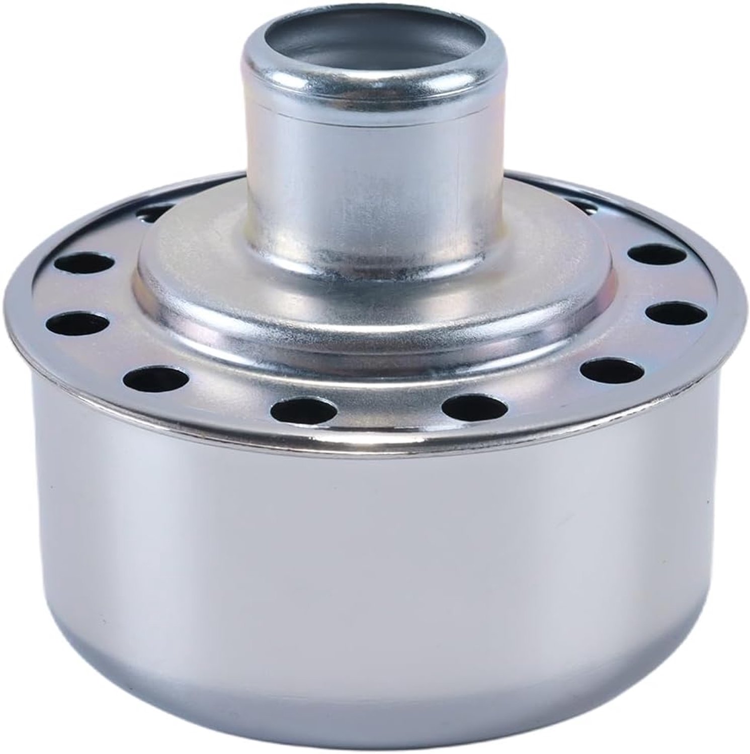 Push-in ontluchting 1 inch buis voor 1 1/4 inch gat SBC BBC SBF ventieldeksel ontluchting chroom
