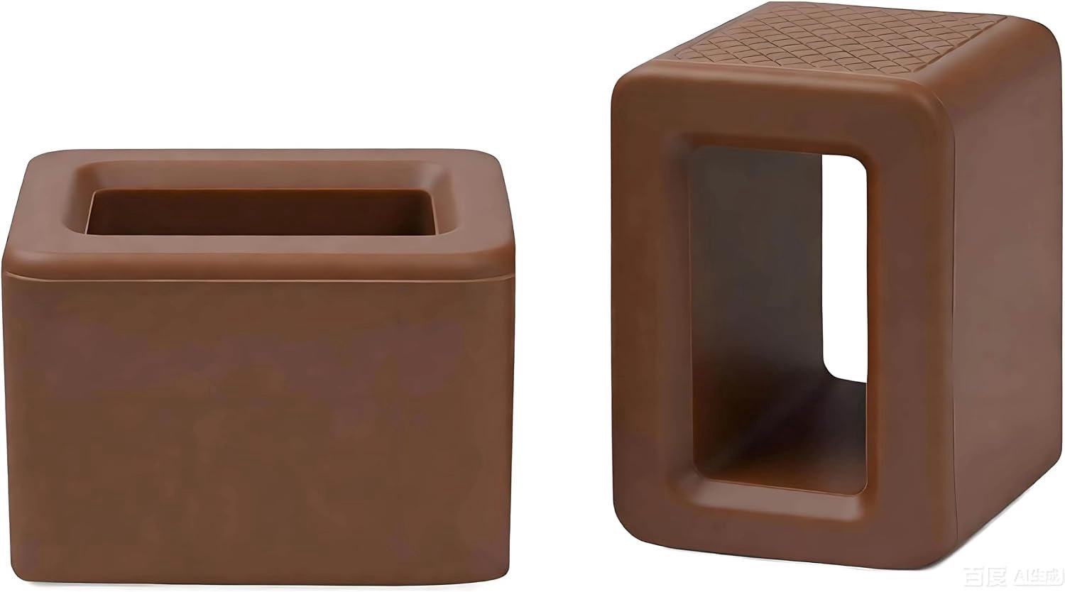 Veiligheidsgordelgesphouder, 2-pack zachte autostoelgesp booster, helpt kinderen en speciale behoeften volwassenen, houdt de riemgesp rechtop voor gemakkelijke toegang (bruin)