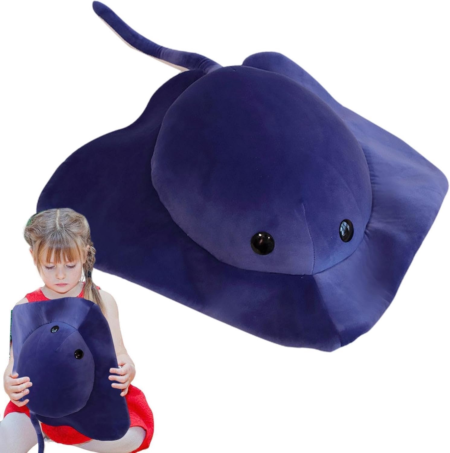 Pluche,schattig Manta Ray knuffels Zacht gevulde
