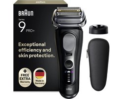 Braun Series 9 PRO+ 9610S - Elektrisch Scheerapparaat met Trimmer - Ultradunne Precisiescheerbladen - Pro SensoAdapt - Oplaadstandaard