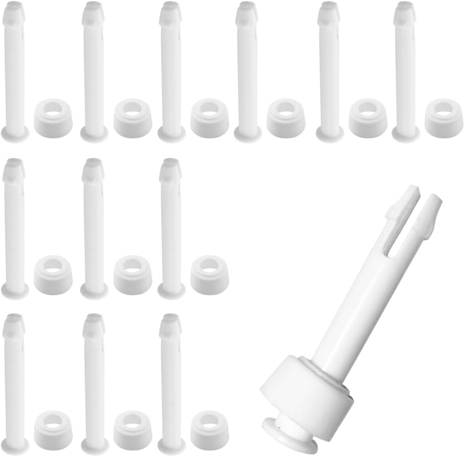 12 stuks plastic zwembad verbindingspennen en afdichtingen, 6 cm frame zwembad accessoires, vervangingsonderdelen voor zwembadverbindingen en montage