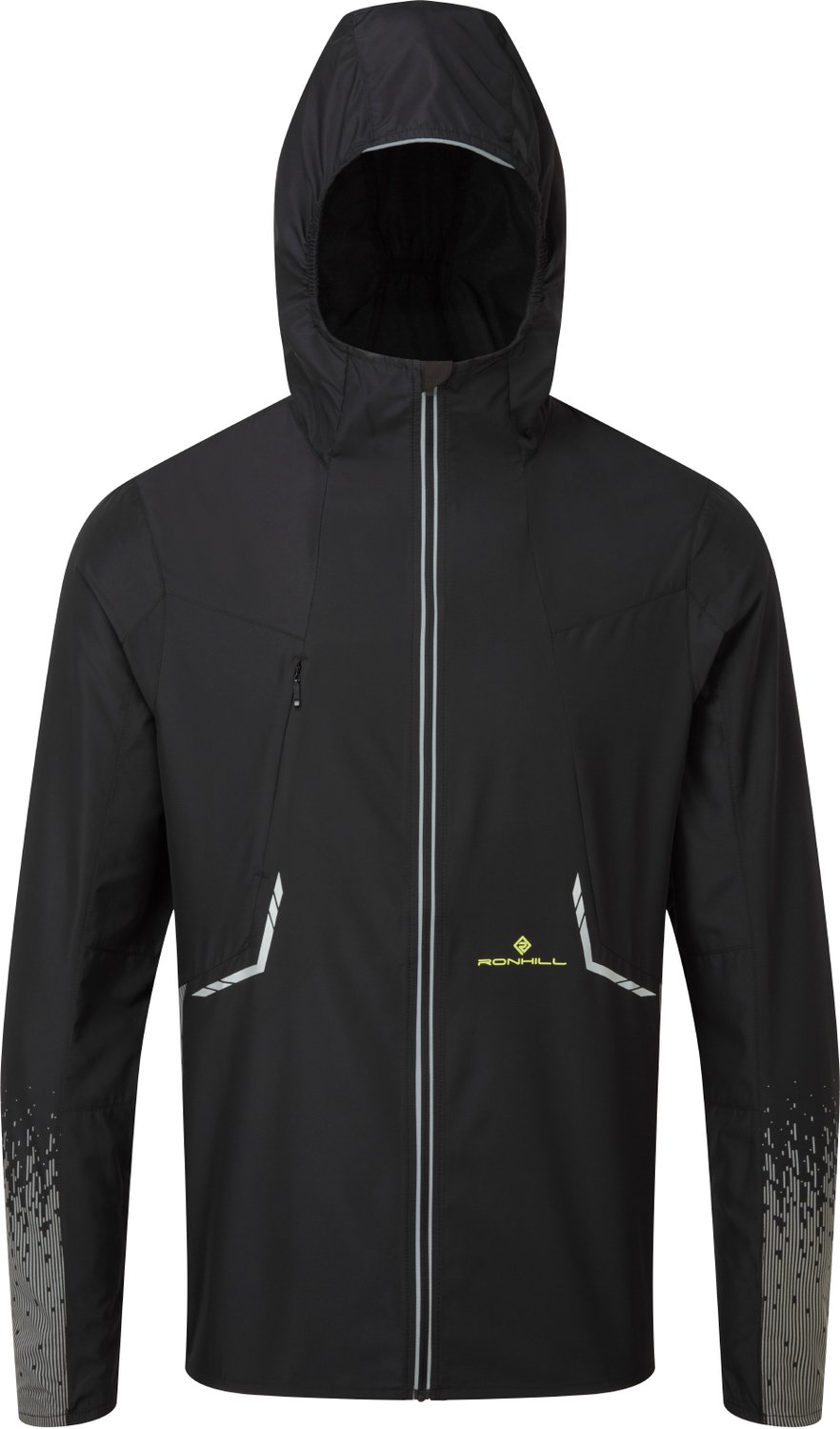Ronhill | Men's Tech Reflect Jacket | Black/Reflect | S