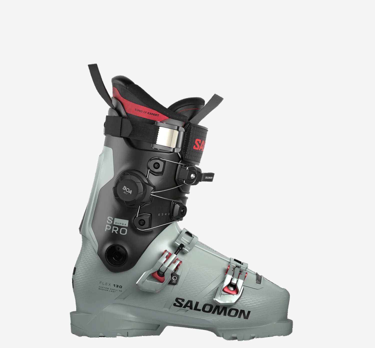 SALOMON S/PRO SUPRA C BOA 130 Wrought Iron / Samba-27/27 5 Grijs