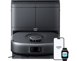Anker eufy C30 Stofzuiger- en Dweilrobot, 35.000 Pa Zuigkracht AeroTurbo™ multicycloonfiltratie, MopMaster™ 2.0, anti-klitborstel, Alles-in-één-station, iPath™ 2.0 lasernavigatie