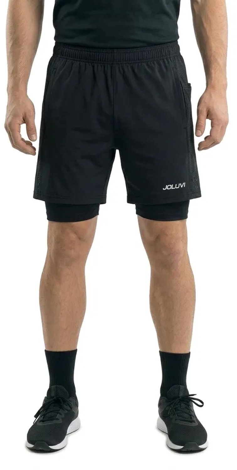 Joluvi Meta Duo Korte Broek 2XL Zwart