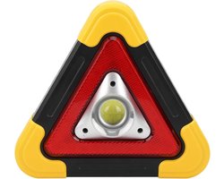 Auto waarschuwingsdriehoek lamp - veelzijdig licht - knipperfunctie - veilig bij pech - m-winkel