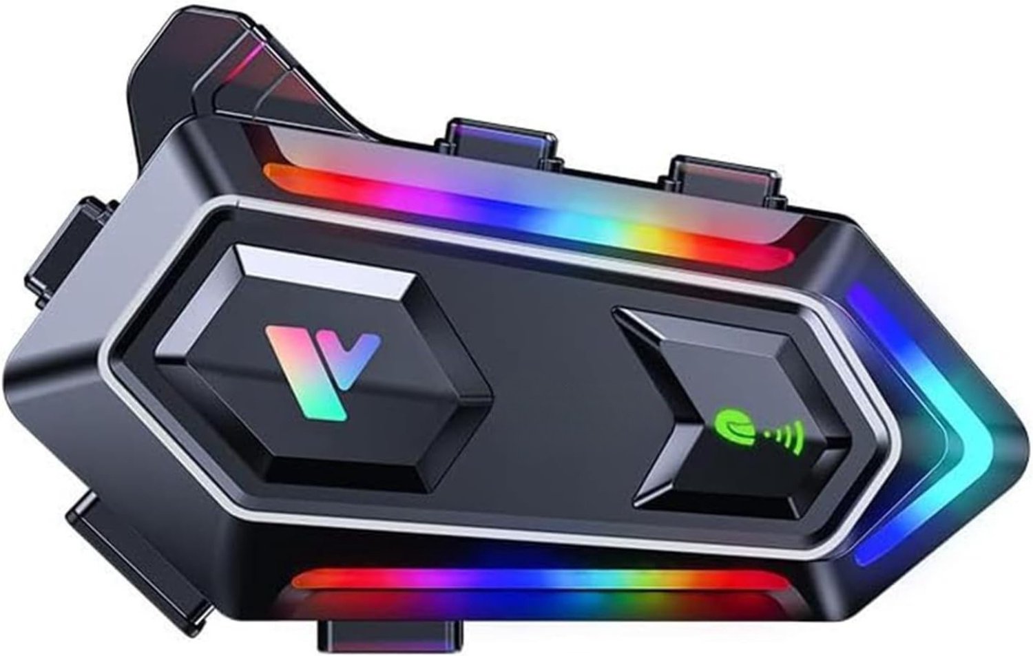 Vantivo® Motorhelm Headset - Intercom - Bluetooth - Zwart