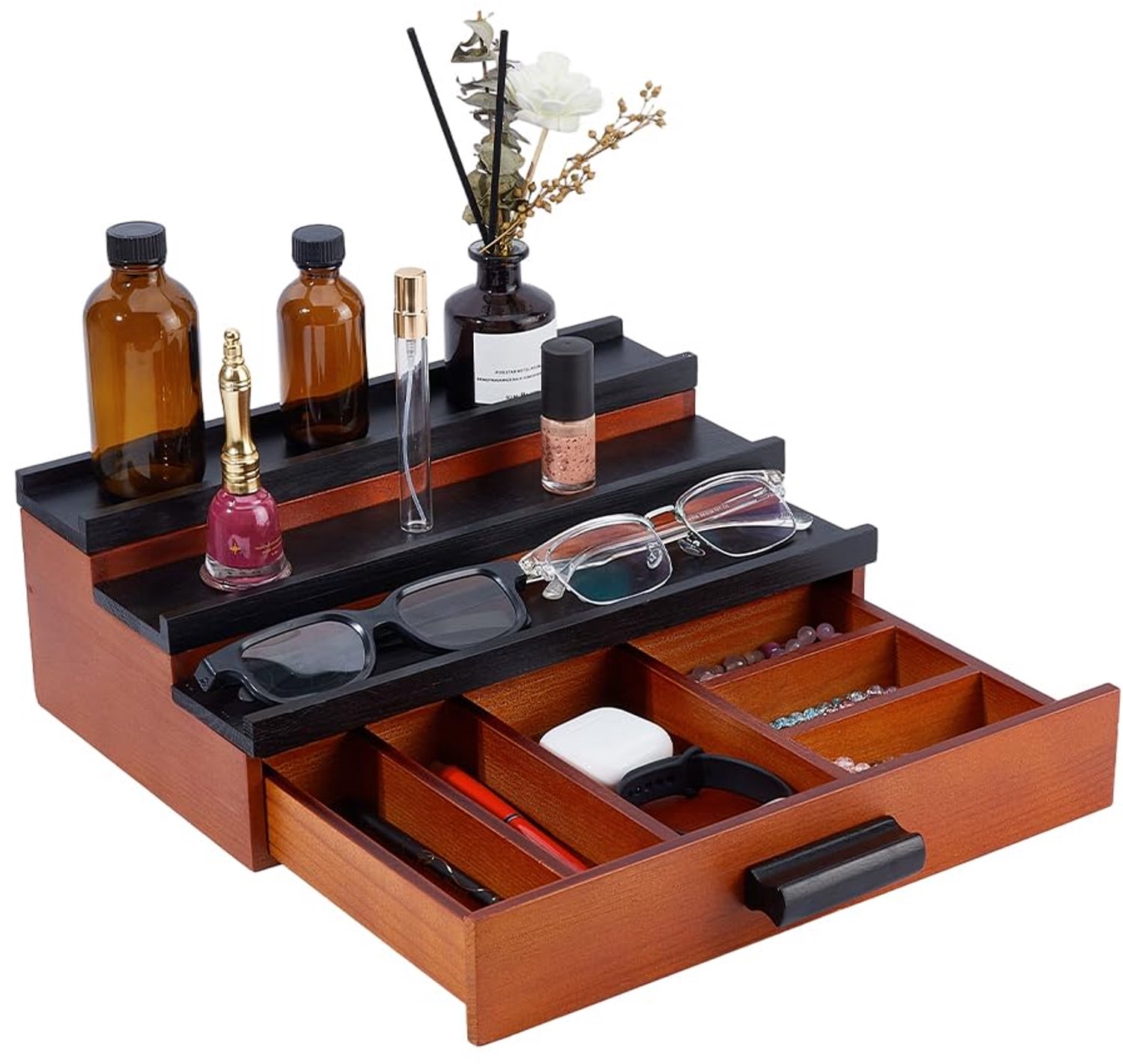 Houten Parfumorganizer met 3 Etages