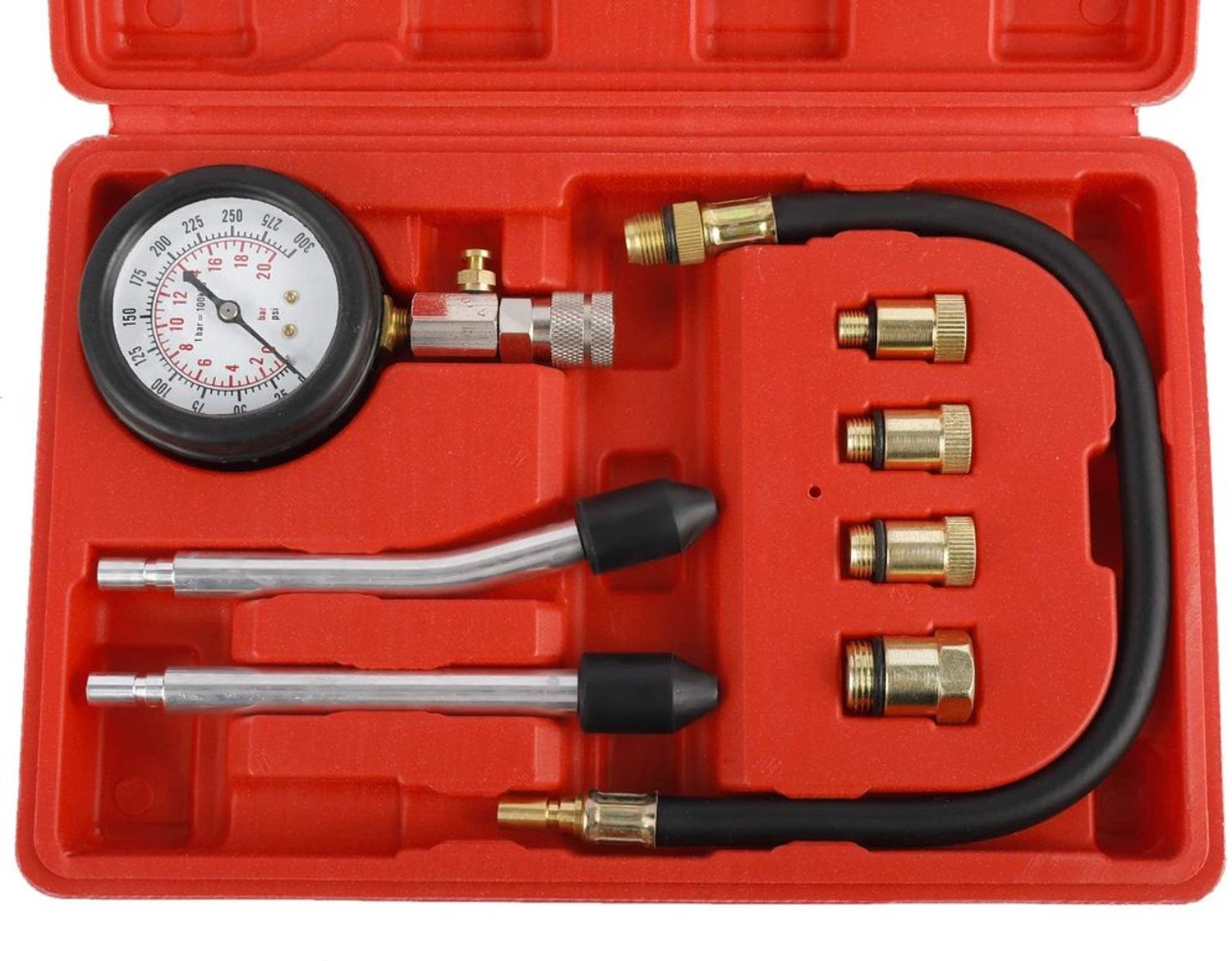 Compressietestset voor Auto en Motorfiets, Meetapparaat