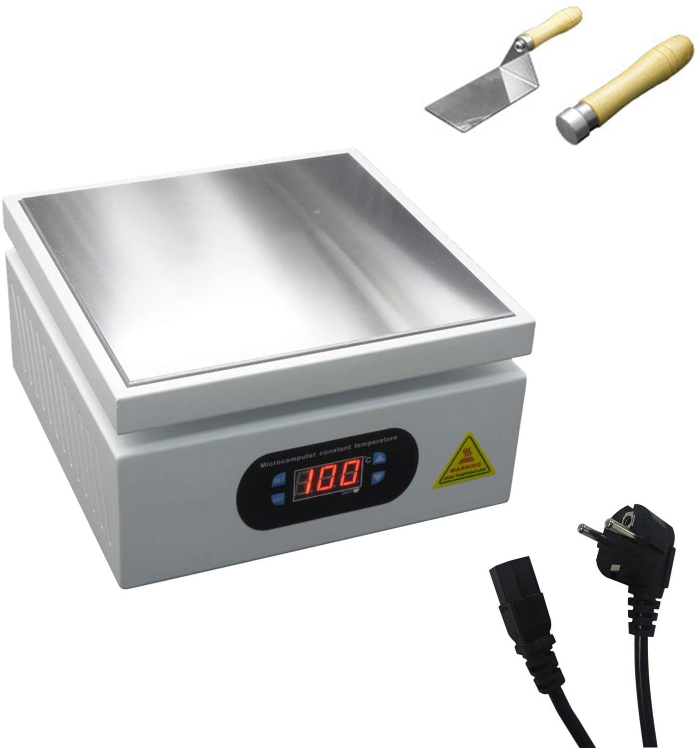 500W Soldering Station Heating Plate - Digitale Preheating Station tot 400°C
