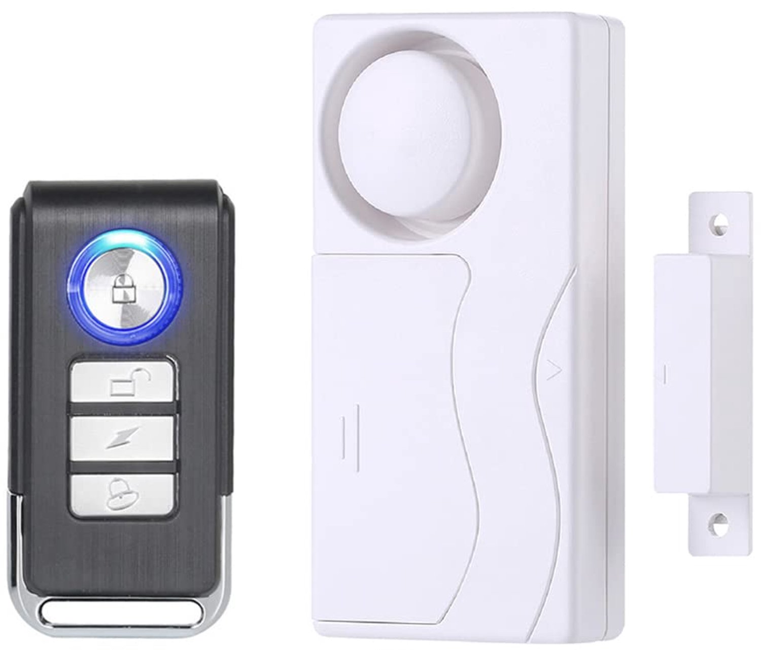 Draadloze Magneetdeursensor met Alarm voor Inbraakpreventie