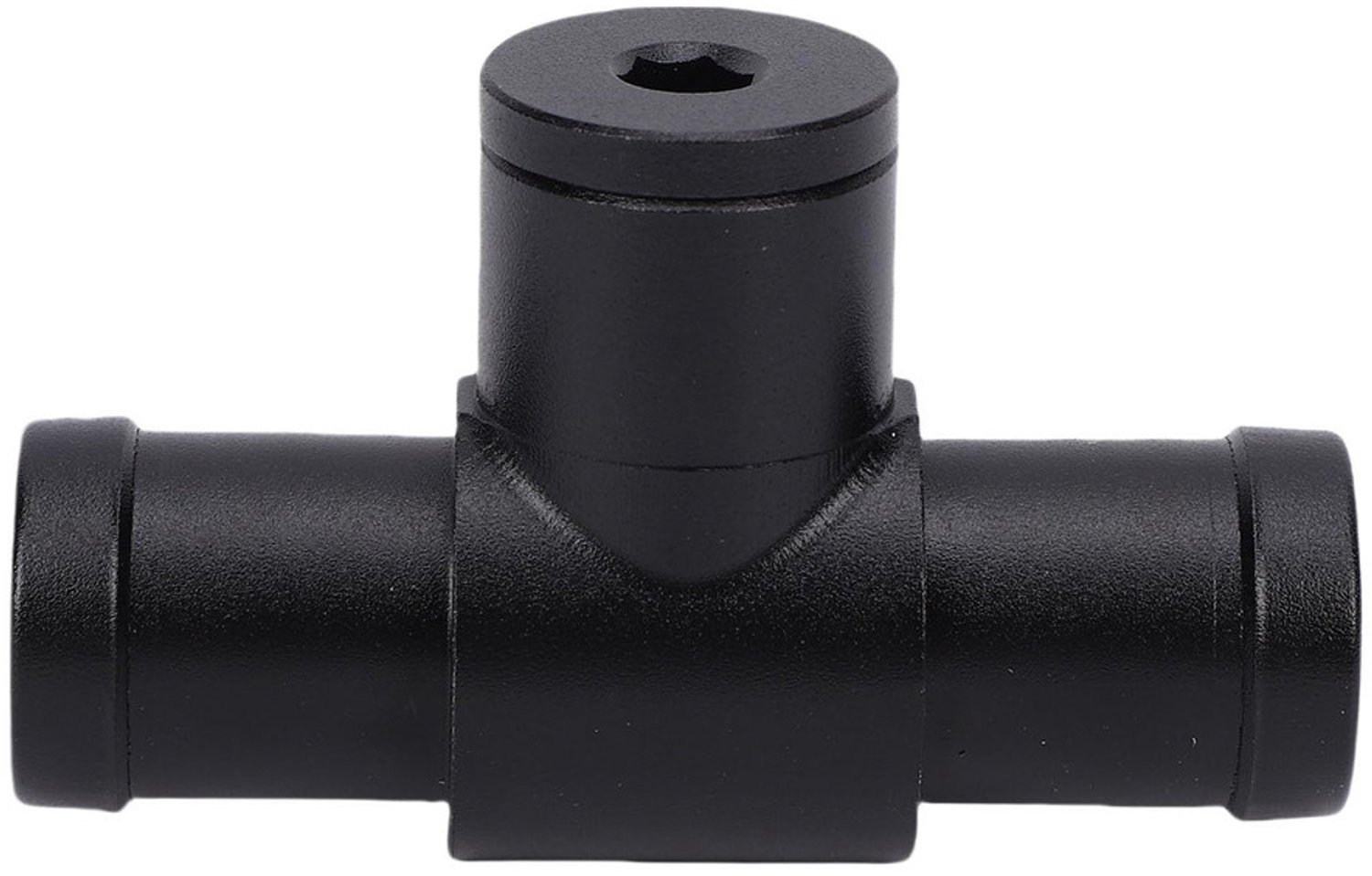 Coolant Bleeder Port Heater Hose Connector, CNC-gefreesd Aluminium T-stuk Koelvloeistofsysteem Air Relief Bleeder, Vervanging voor G35 M45 M35 FX35 FX50 350Z 2003 2008