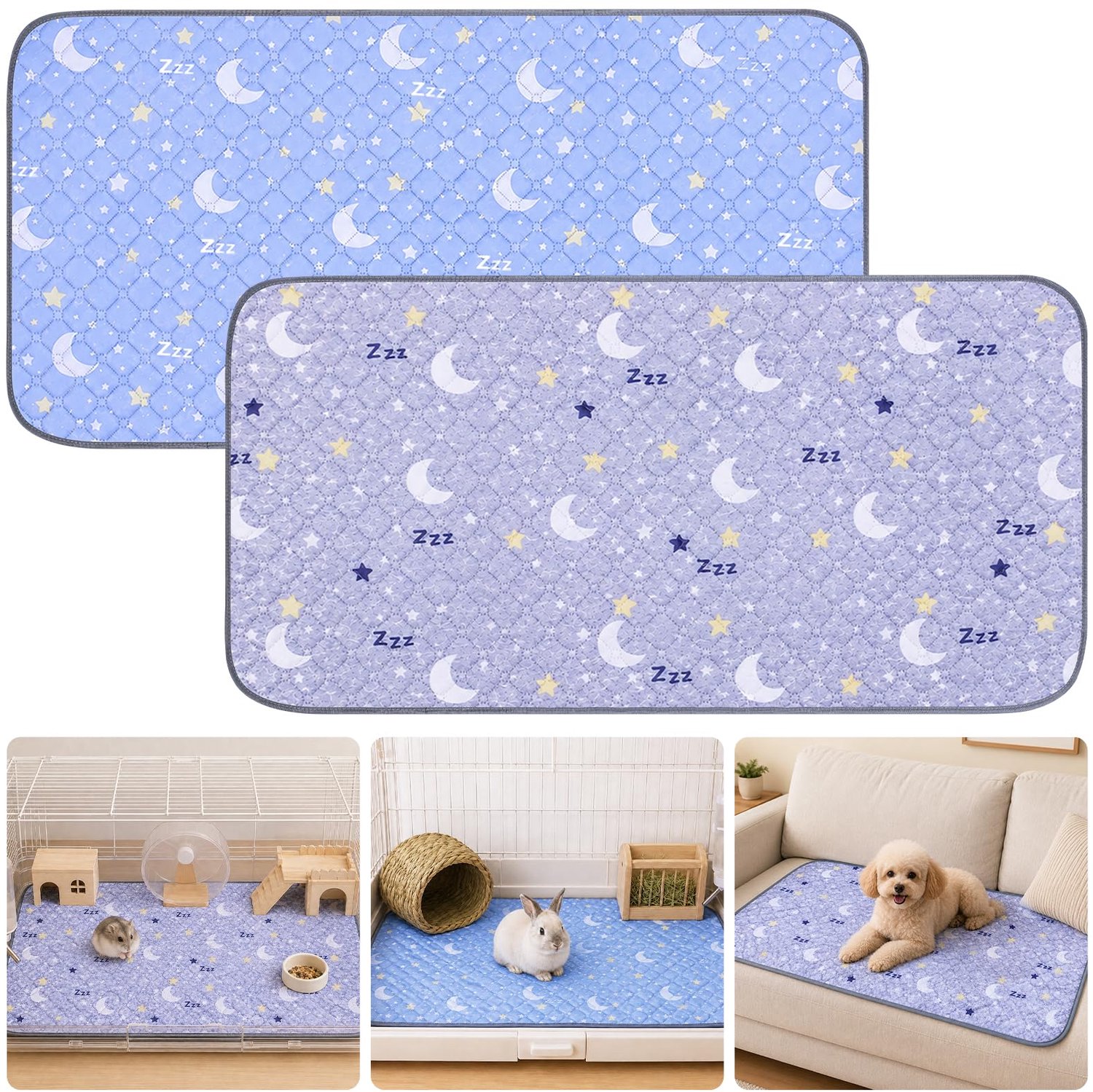 Guinea Pig Cage Liner Set van 2 Stuks