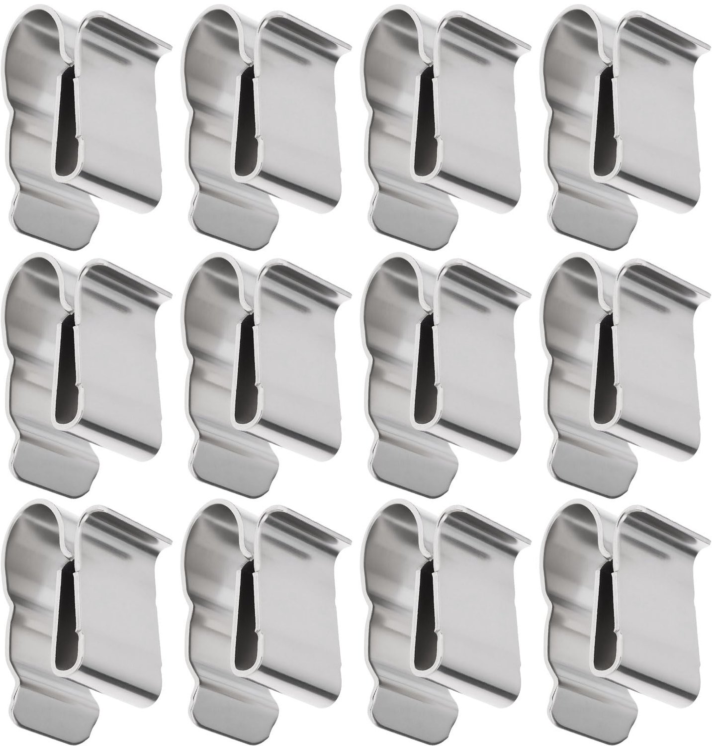 80 Stuks Roestvrij Staal Zonnepaneel Kabelklemmen - Draadbeheer 6mm²