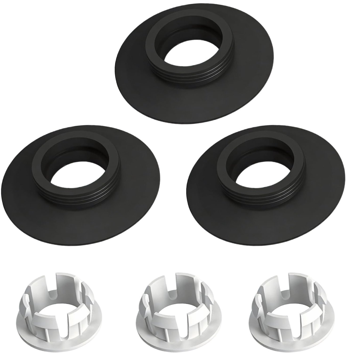 Set van 3 Spoelklepafdichtingen voor Toiletten, Betrouwbare Vervangingen