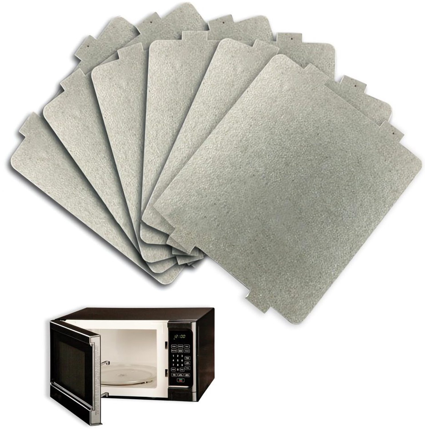 Micapon Mica-Platen voor Magnetron - Set van 6 Universele Toebehoren