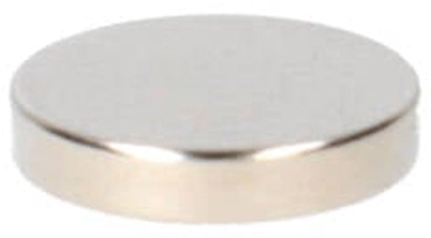 Neodymium Schijfmagneet Ø10 x 2 mm N48 NiCuNi – 25 stuks