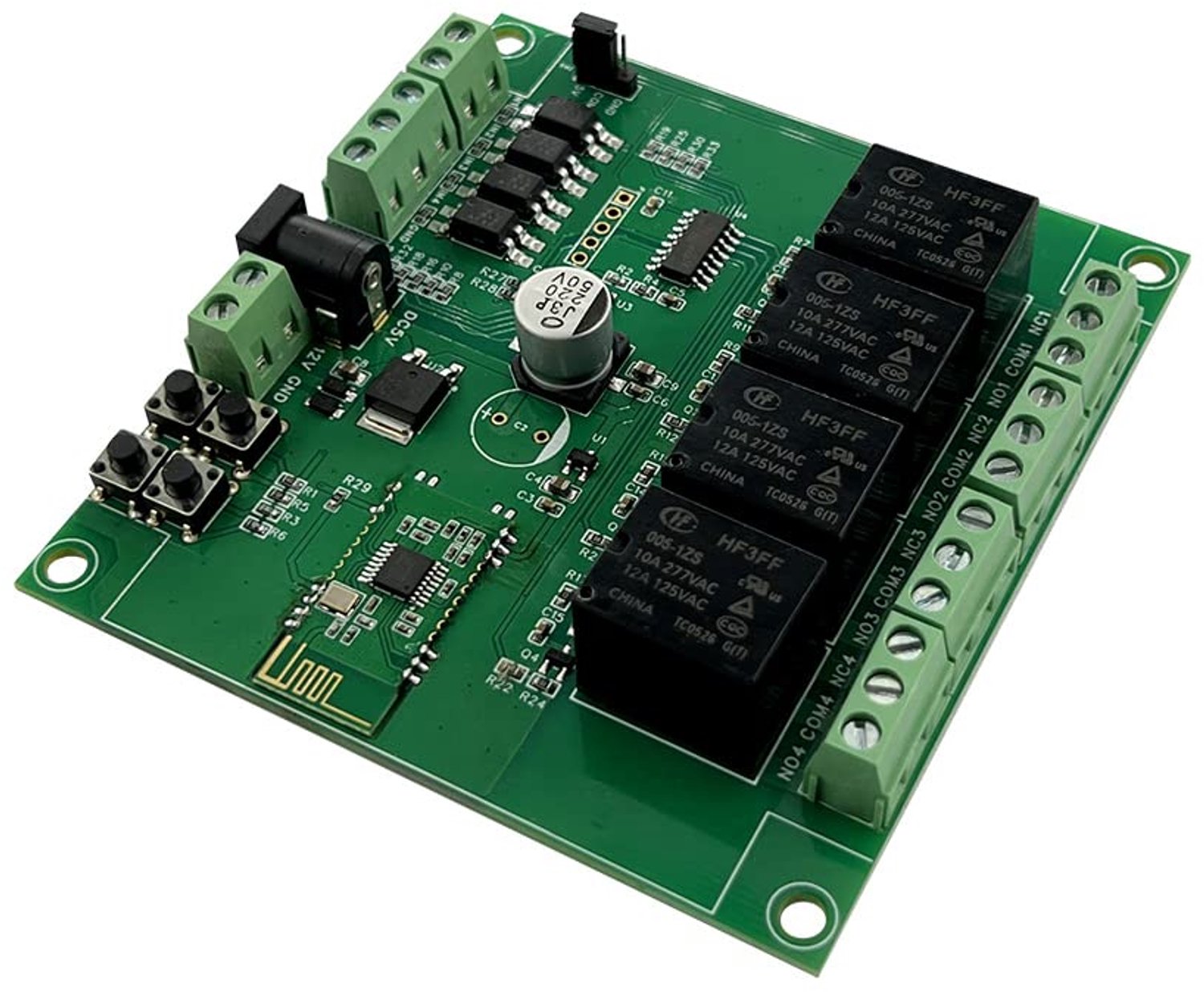 4-Kanaals Bluetooth Relay Module voor Smartphone Bediening