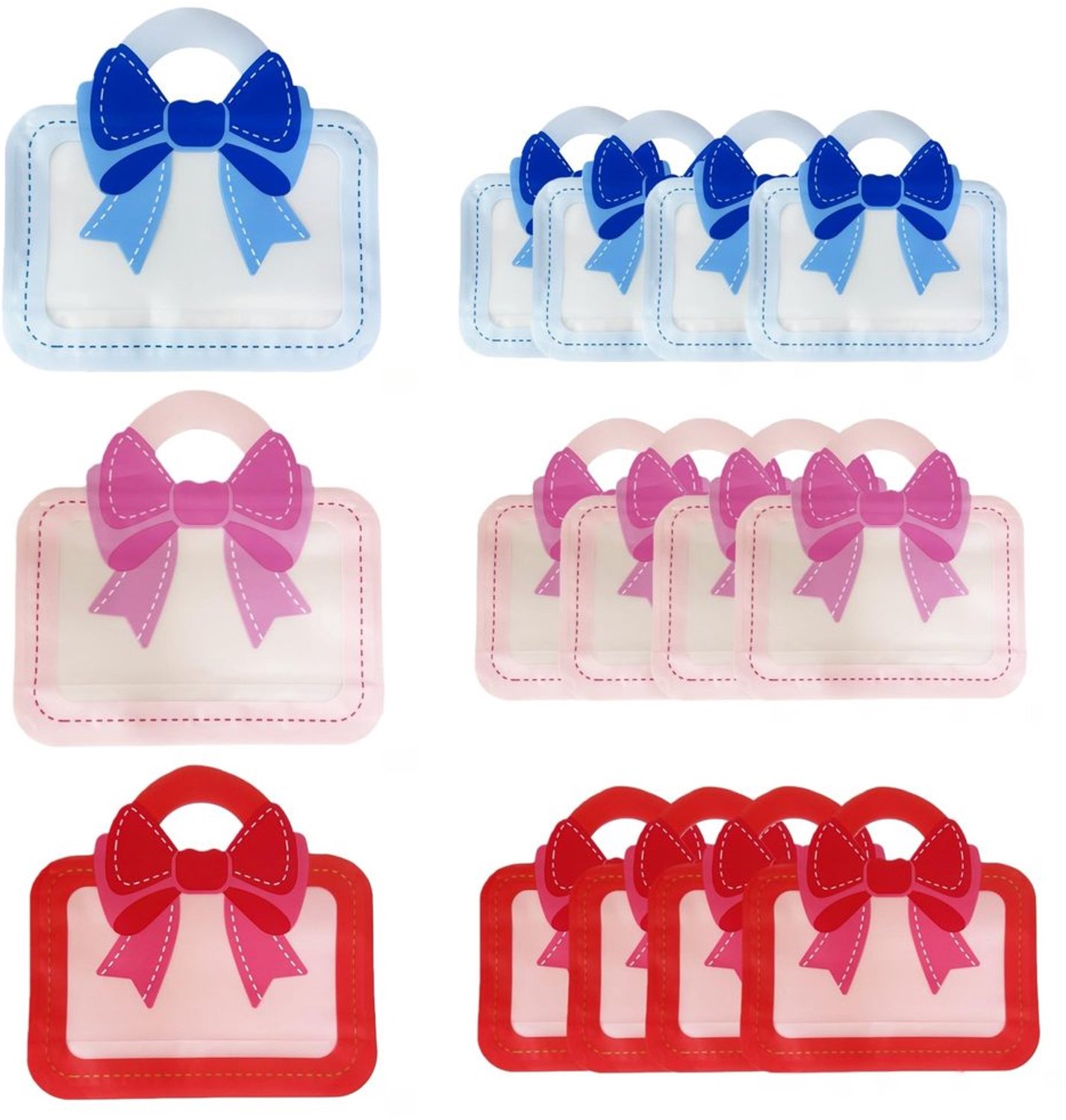 Resealable Gift Bags met Handvat (15 Stuks)