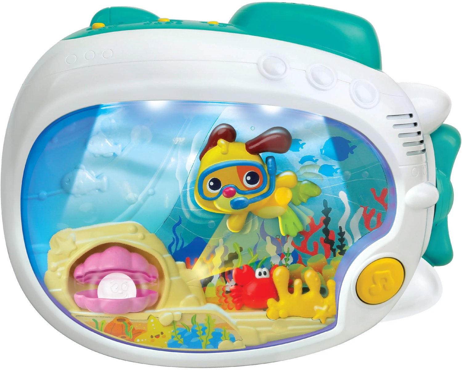 WINFUN 3-in-1 Soothing Seas Nachtlampje met muziekdoos, projector en nachtlampje