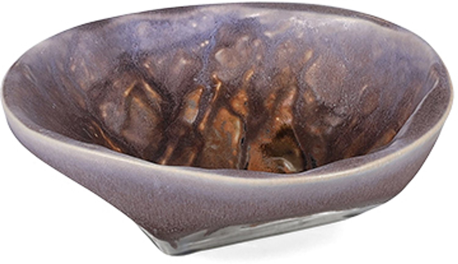 Fameilleur kom 10xH3,5cm oyster dusty paars Icon set van 4 - porseleinen serveerkom en schaaltje, voor ontbijt, muesli, soep, dessert, snacks en bijgerechten, vaatwasser- en magnetronbestendig, voedselveilig, servies voor thuis, restaurant en horeca