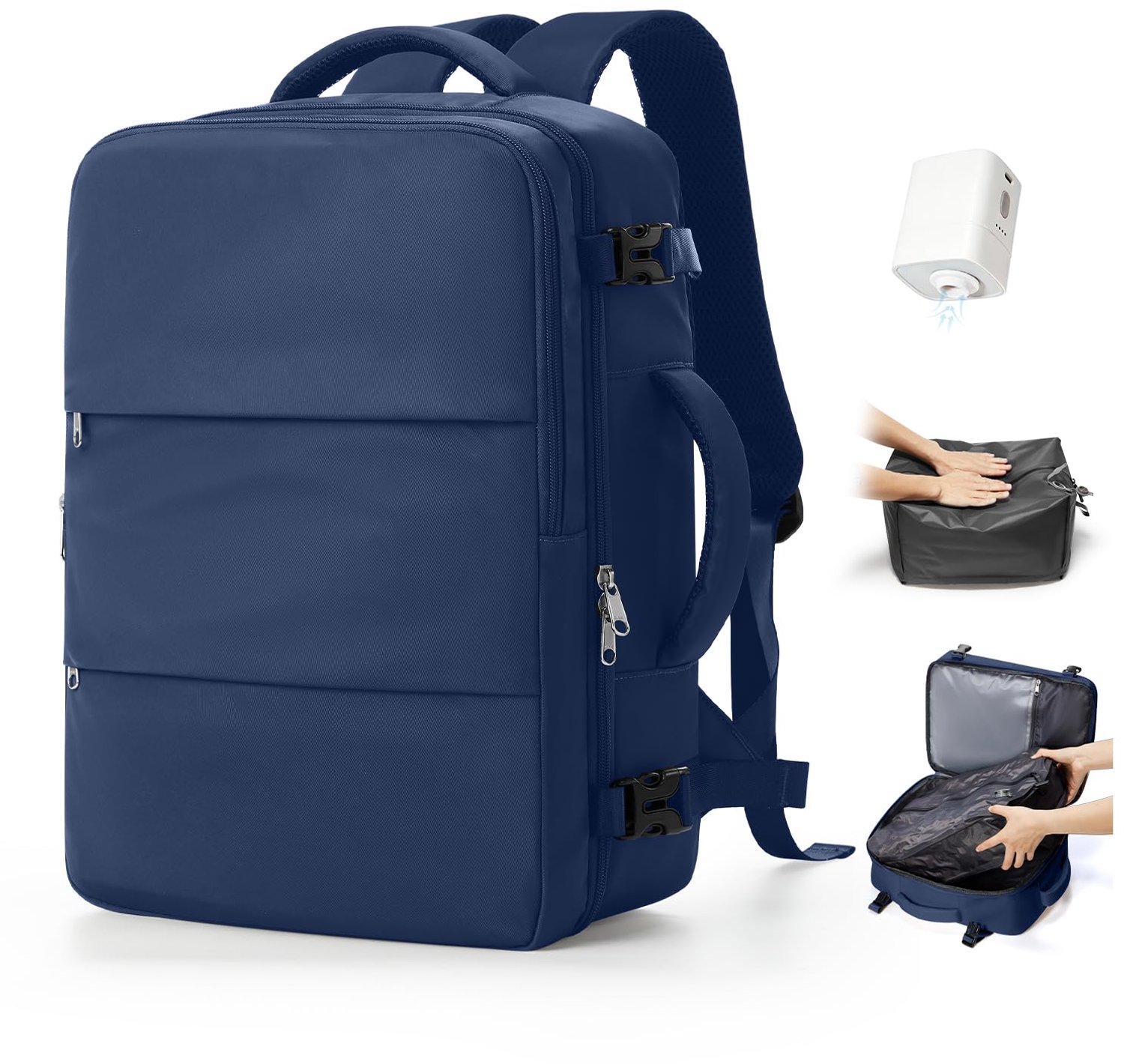 Ruime Rugzak voor Handbagage 40x30x20 cm voor Reizen