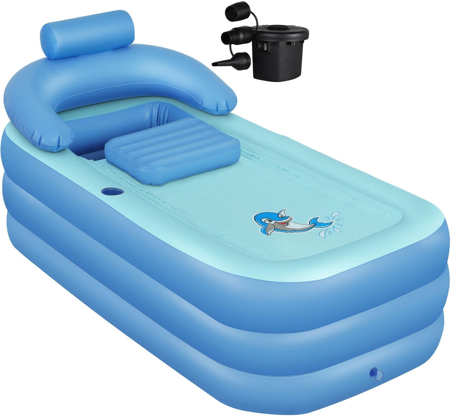 Opvouwbaar Inflatable Bad voor Binnen en Buiten