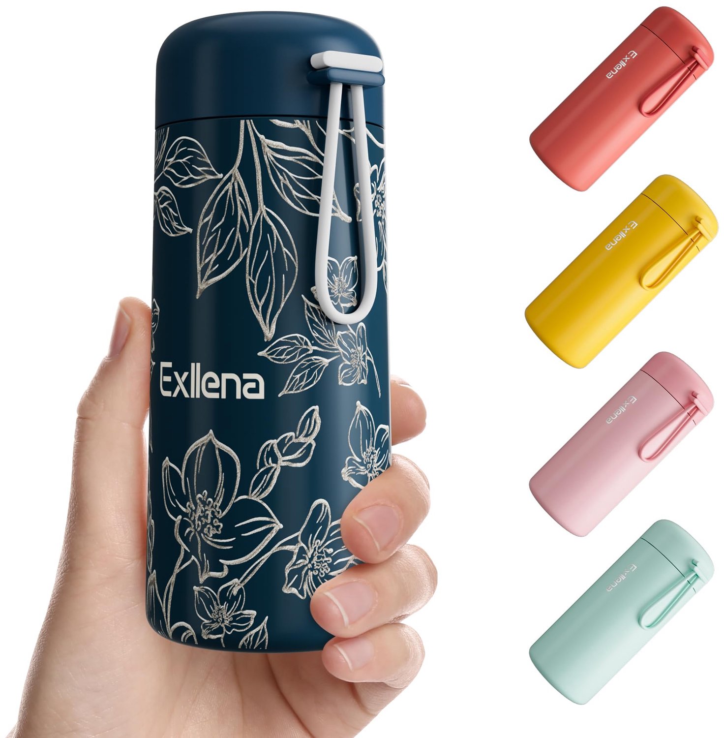 Mini Thermosfles 250 ml met Siliconen Handvat