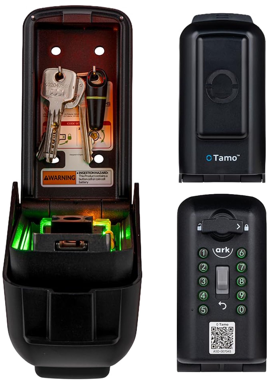 Buiten Key Safe met Verlichte Knoppen en Combinatielock