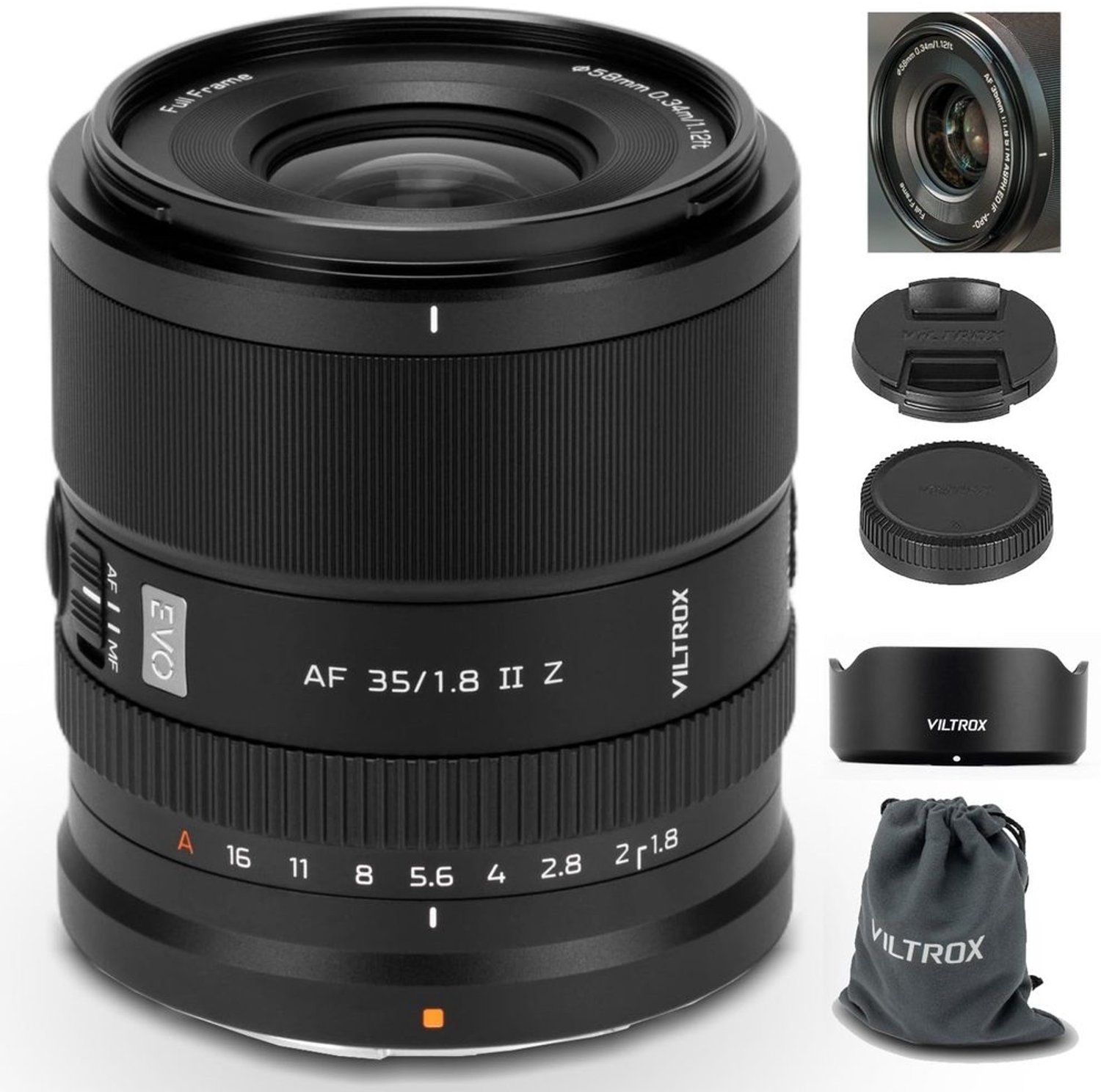 35mm F1.8 II EVO Z Autofocus Lens voor Nikon Z