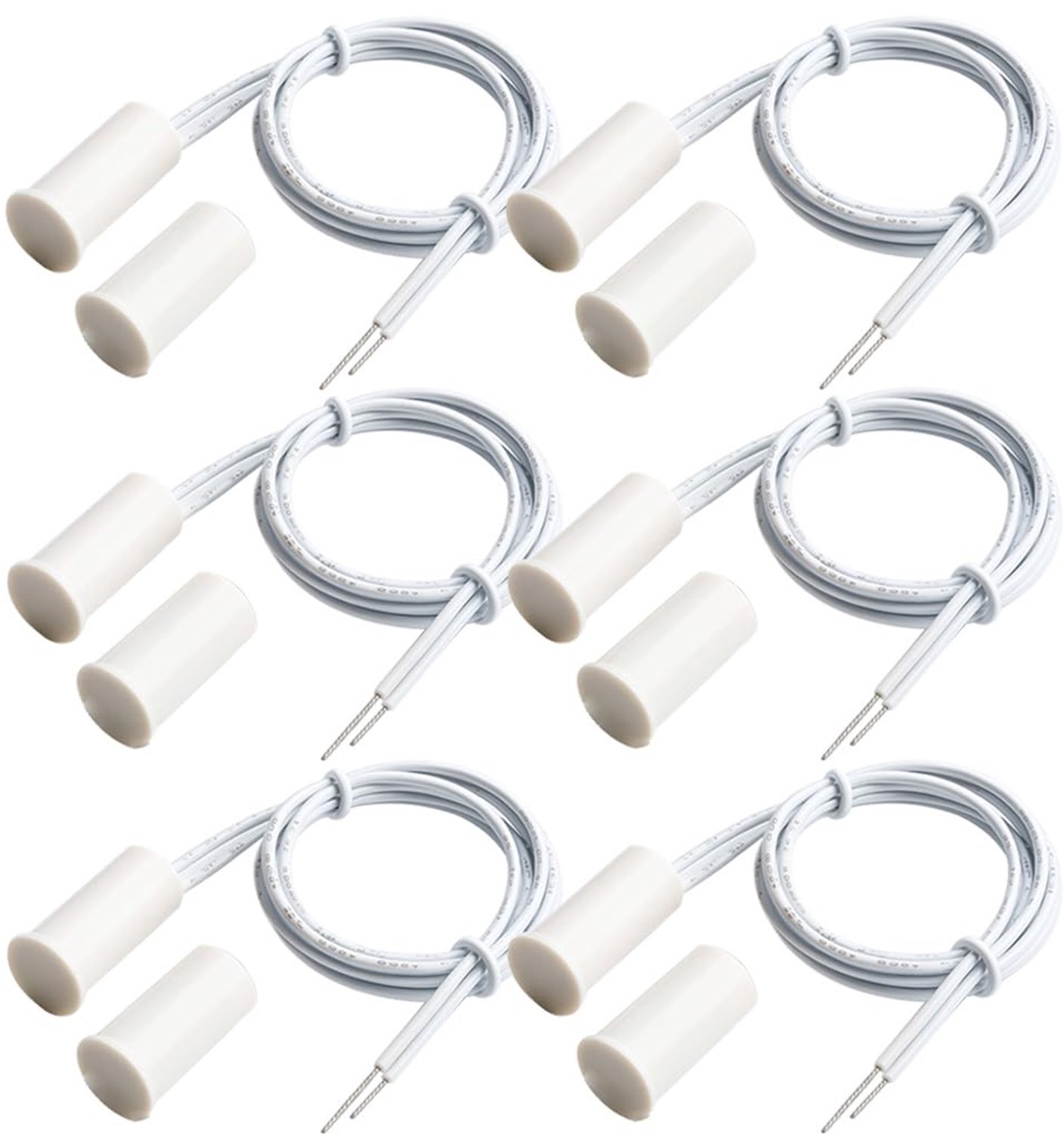 6 Stuks Magnetische Deursensoren voor Beveiliging