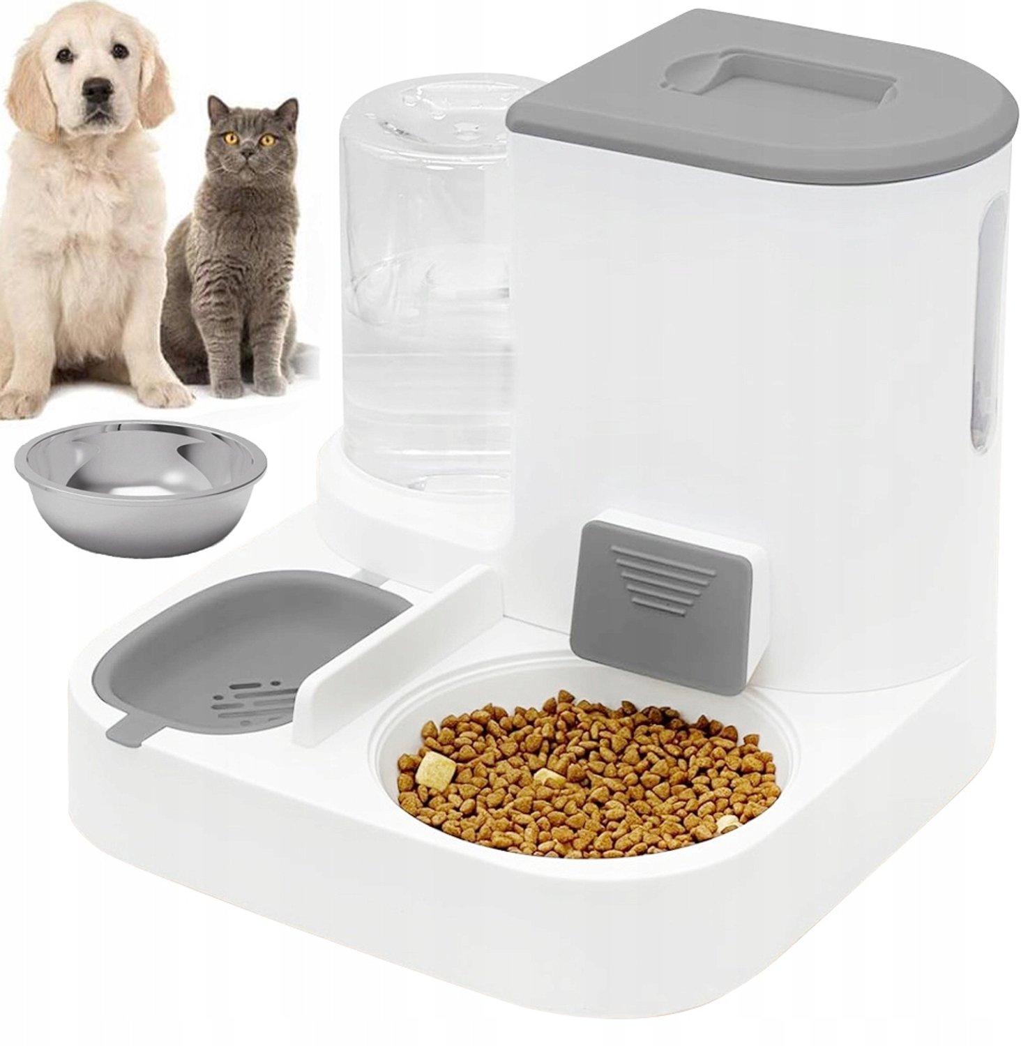 Automatische Voer- en Waterdispenser 2-in-1 voor Huisdieren