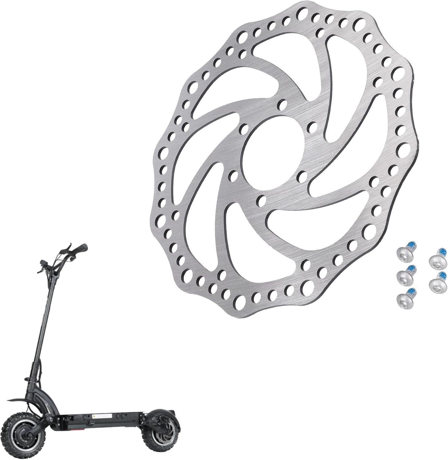 Hoogwaardige Remschijven van RVS voor Dualtron Thunder Ultra - 160 mm, Duurzaam en Betrouwbaar