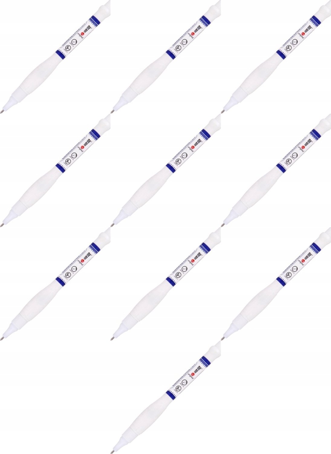 Merkloze Correctiepen Set - 10 stuks, 5ml elk