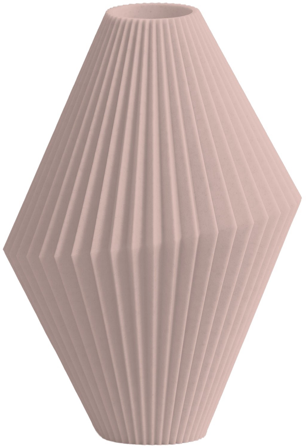 Layvo MILO Vaas - Bloesem - D18 x H25 cm - droogbloemen vaas - gerecycled plastic