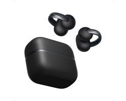 Anker soundcore AeroClip 2 Open-Ear Clip-On Oordopjes voor Heldere Calls Anker Thus™ AI Chip, Guinness World Record, open-ear comfort, krachtige bas, Hi-Res, 32 u afspeeltijd, AI-vertaling,Zwart.