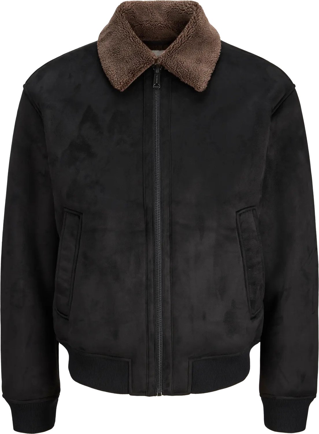 JACK & JONES Luke bomber jacket - heren bomberjackjack - zwart (black beauty)