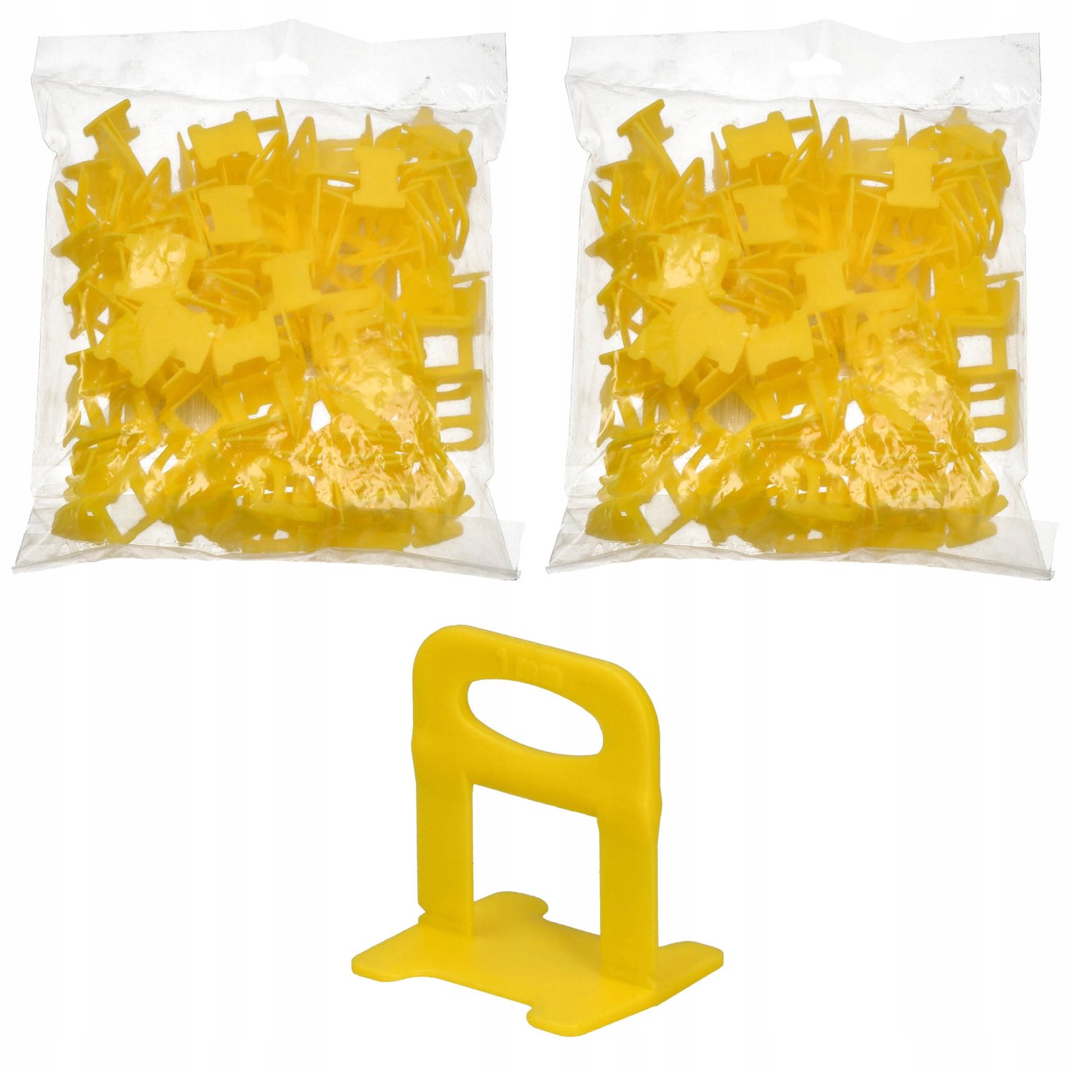 200x Tegel Levelling Clips 1mm - Perfecte Tegelplaatsing